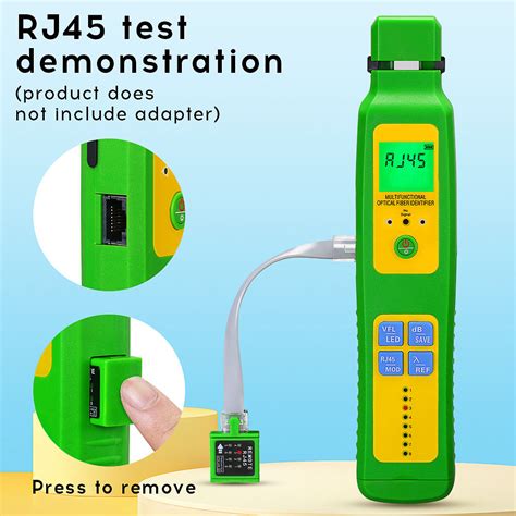 Optical Fiber Identifier Red Light Source All In One Built In 10mw Vfl And Optical Power Meter