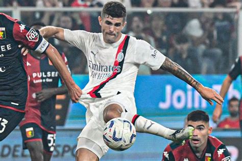 Bantu Ac Milan Menang Atas Genoa Christian Pulisic Ketagihan Cetak Gol