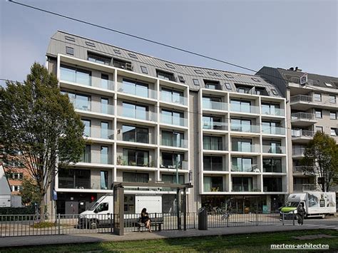 Appartementen En Commerci Le Ruimten Antwerpen Mertens Architecten