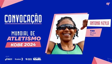 Paratleta Piauiense Keyla Barros Convocada Para Mundial De Atletismo