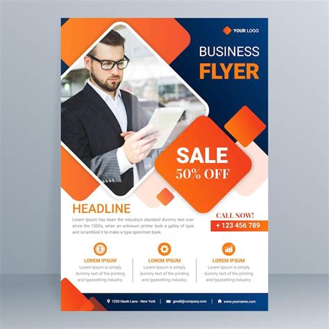 5 Free Printable Business Flyers Templates DocTemplates