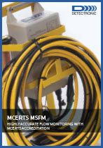 Msfm Mcerts Area Velocity Flow Meter Products Detectronic