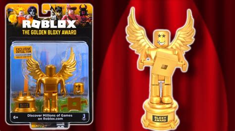 Roblox The Golden Bloxy Award And Hang Glider W Codes O1 For Sale Online