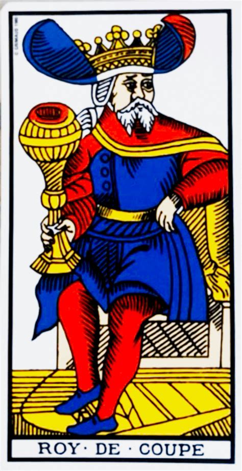 Significations du Roi de Coupe dans le Tarot de Marseille