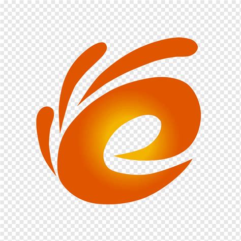 Logo Lingkaran Garis Komputer Orange Sa Teks Simbol Lingkaran