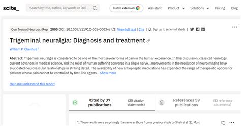 Trigeminal neuralgia: Diagnosis and treatment