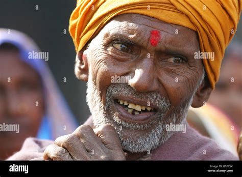 Indian Man Smiling Stock Photo Alamy