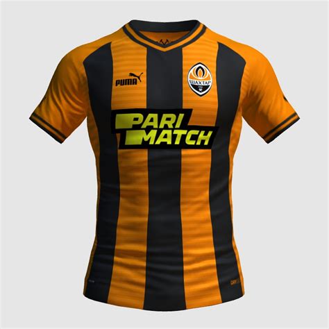 Puma X Shakhtar Donetsk Home Kit Concept 23 24 FIFA 23 Kit Creator