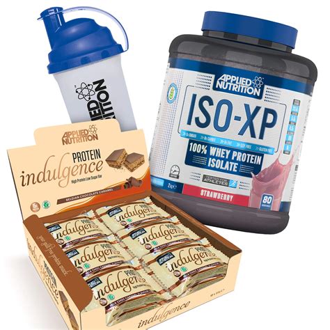 Buy Applied Tion Bundle ISO XP 100 Whey Protein Isolate Powder 2kg