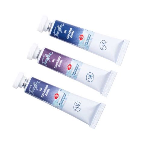 Kit Aquarelas White Nights Tubo Granuladas Tons De Espa O