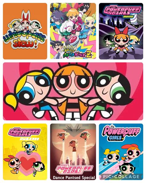 The Powerpuff Girls Legacy Collage By Nakuuro On Deviantart