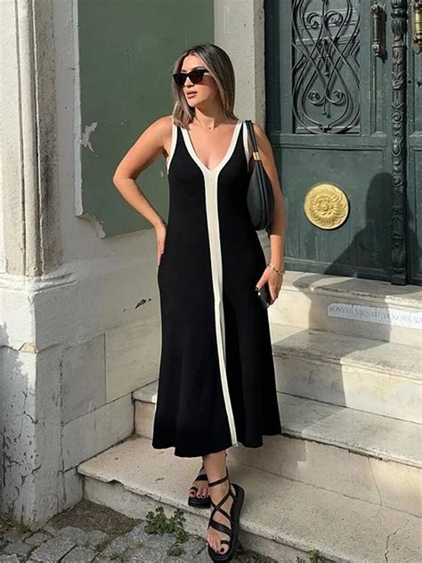 Abonn S La Mode Piss S Halter Maxi Fur S Pour Femmes L Gant Col En