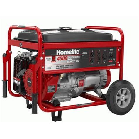 Homelite Homelite Watt Portable Generator Home Depot Canada Ottawa