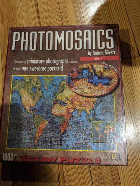 Photomosaics Piece Jigsaw Puzzle By Robert Silvers New In Box