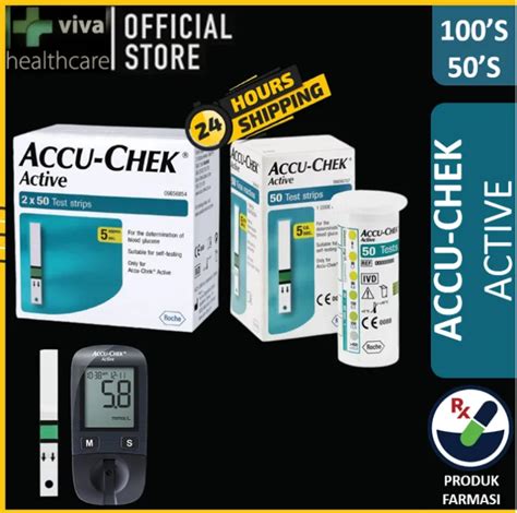 Exp 02 2023 Accu Chek Active Accuchek Accucheck Accu Check Instants