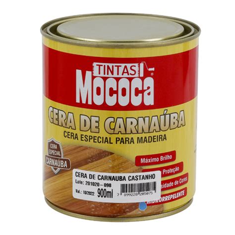 Cera De Carnauba Mogno 900ml Mococa Leroy Merlin