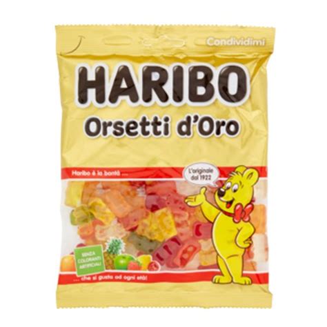 Busta Orsetti Doro 265g Haribo Dambros Ipermercato