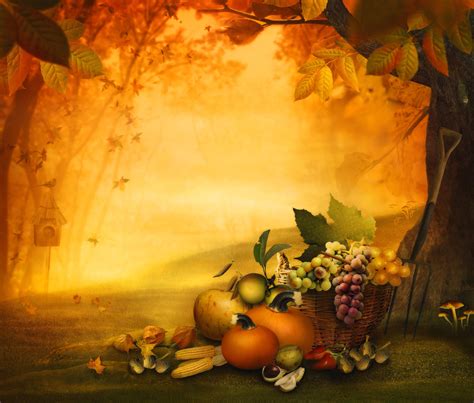 Thanksgiving Design Backgrounds for Powerpoint Templates - PPT Backgrounds