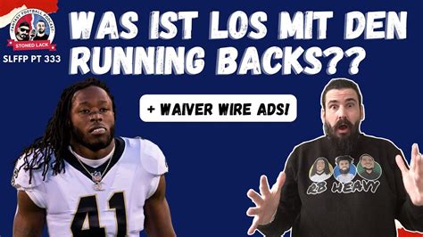 LIVE PODCAST Fantasy Football Was Los Mit Den Running Backs YouTube