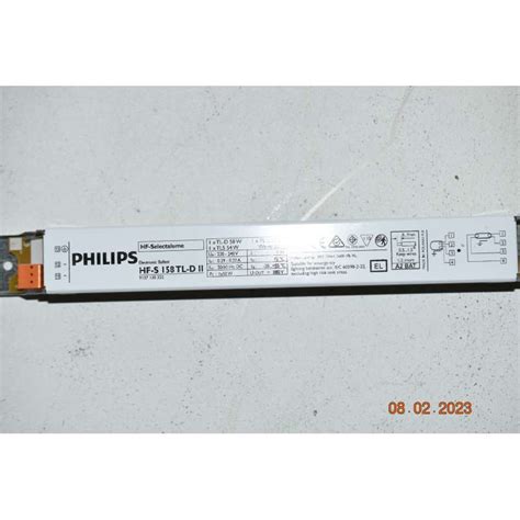 Philips Hf S Tl D Ii Hf Selectalume Alimentatore Per Lampade