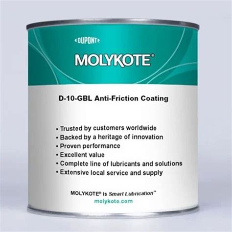 Molykote D Gbl Anti Friction Coating At Rs Molykote Greases