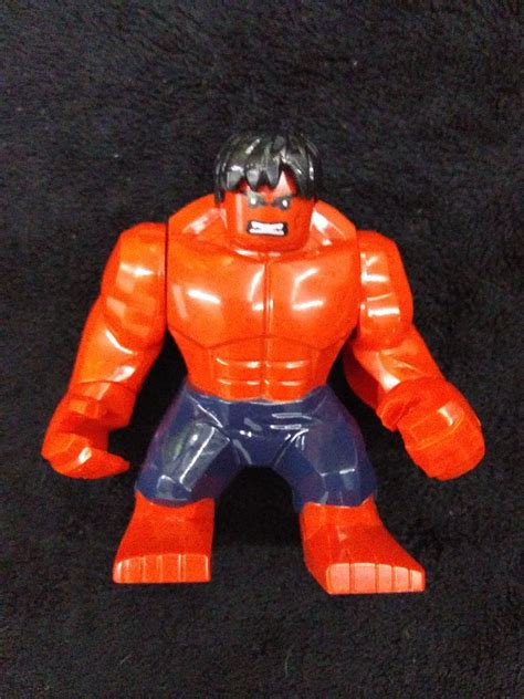 Red Hulk Marvel Large Mini Figure Lego on Mercari | Red hulk marvel ...