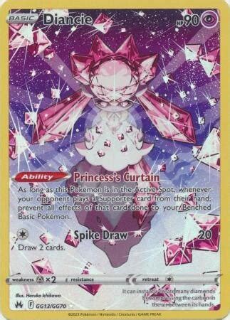 Crown Zenith GG13 GG70 Diancie Full Art Pokémon Kaarten Markt