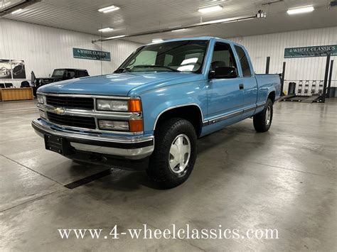 1997 Chevrolet Silverado 1500 4 Wheel Classicsclassic Car Truck