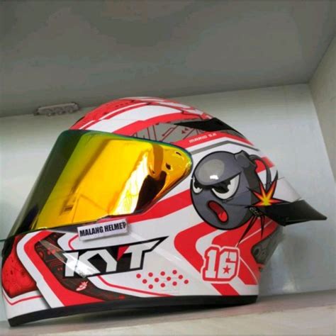 Jual Helm Kyt Tt Course Mario Shopee Indonesia