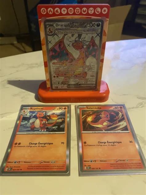 CARTE POKÉMON DRACAUFEU EX SVP056 Reptincel PROMO Écarlate Et Violet