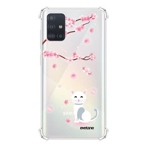 Evetane Coque Samsung Galaxy A Silicone Anti Choc Souple Angles