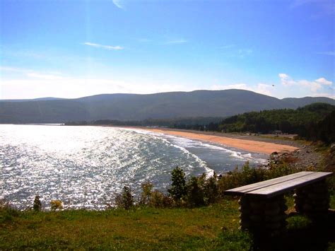 Ingonish Beach Nova Scotia Canada Rbench