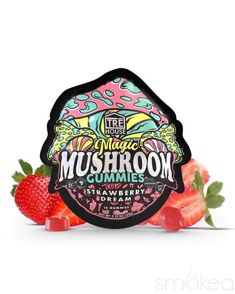 TRĒ House Magic Mushroom Gummies - Strawberry Dream (15-Pack)