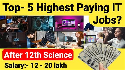 Top 5 Highest Paying It Jobs In India Top 5 Highest Paying Jobs In