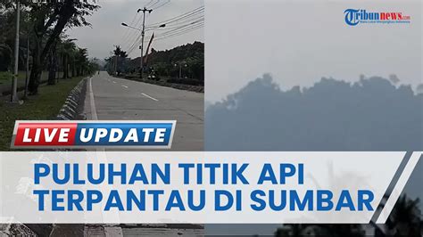 10 Hari Kabut Asap Tutupi Padang Puluhan Titik Panas Terpantau Di