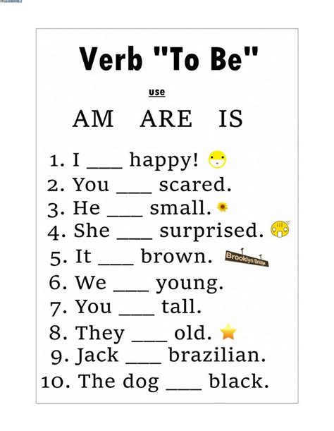 Is Am Are Verbs