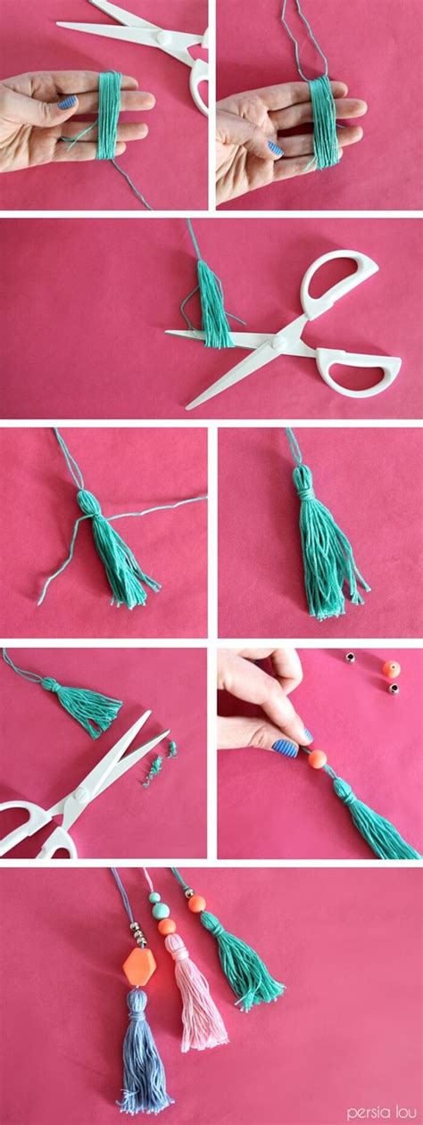 How To Make A Beaded Tassels Simple Tutorial