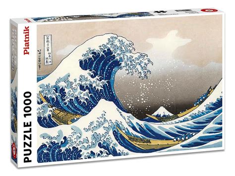 Hokusai The Great Wave Piece Jigsaw Puzzle Piatnik