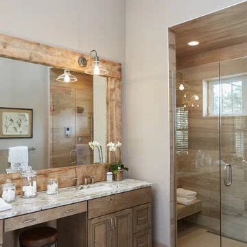 75 Beautiful Rustic Bathroom Design Ideas & Pictures | Houzz Rustic ...