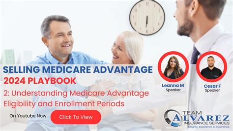 Medicare Advantage Eligibility And Enrollment Periods Youtube