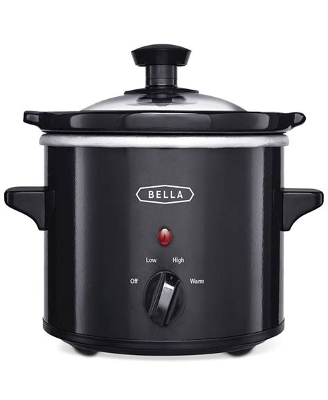 Bella 1 5 Qt Slow Cooker Macy S