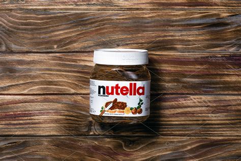 Jar Of Nutella High Quality Food Images Creative Market