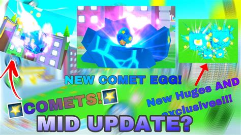 COMETS New Pets Simulator X Update Is Mid Pet Simulator X YouTube