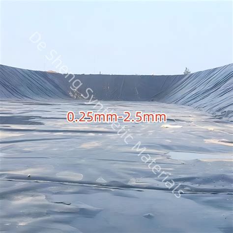 Waterproofing Membrane Dam Liner Hdpe Geomembrane Mm Thick