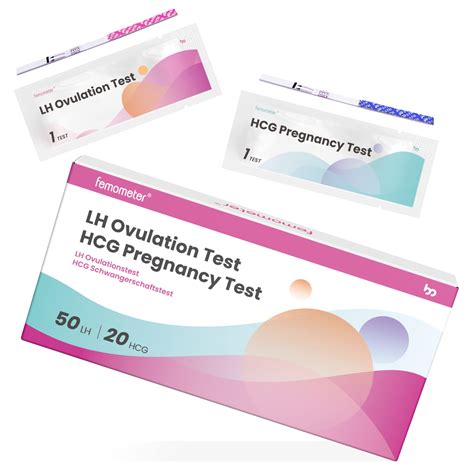 Buy Femometer 50 Ovulation And 20 Pregnancy Test Strips Kit At Home