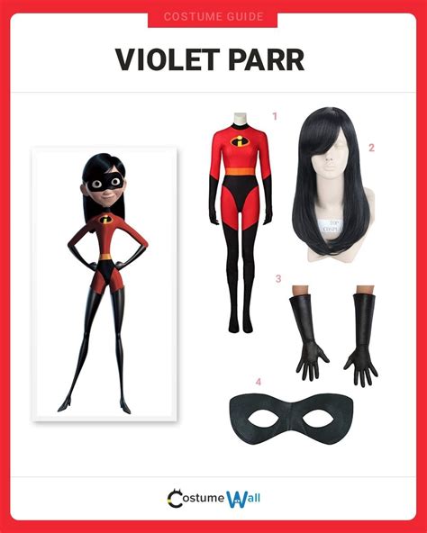 Dress Like Violet Parr Costume | Halloween and Cosplay Guides