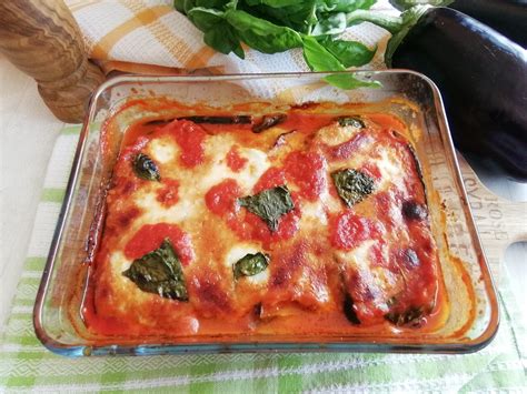 Parmigiana Di Melanzane Non Fritte Una Maestra In Cucina