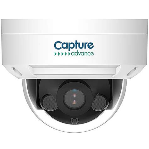 Capture Advance R Mpfxdome Mp Wdr Ir Dome Ip Camera Mm Lens