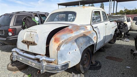 Junkyard Gem 1949 Dodge Coronet 4 Door Sedan Autoblog