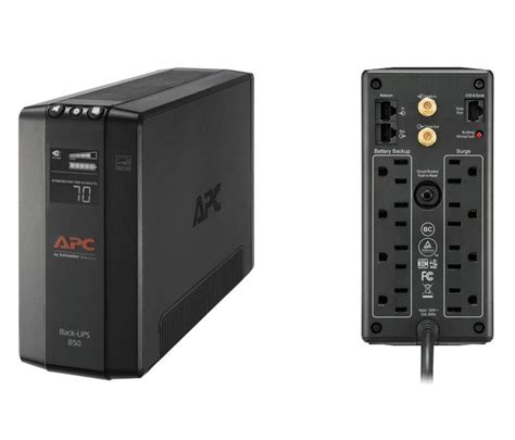 UPS APC BX850M LM60 BACK UPS 510 WATTS 850 VA INPUT 88 139V